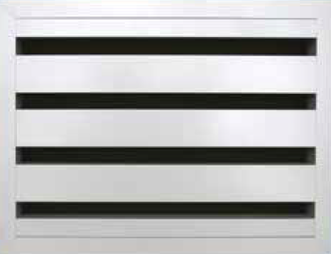 Звукопоглощающая дверная решетка.