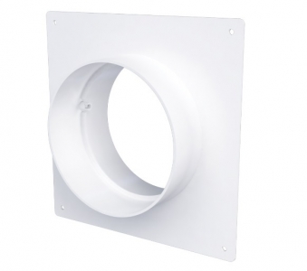 Площадка торцевая SKNP фланец D150 соединитель 190x175 пластик ERA