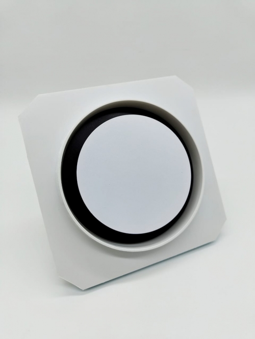 Теневой магнитный диффузор для потолков из гипсокартона 125 мм