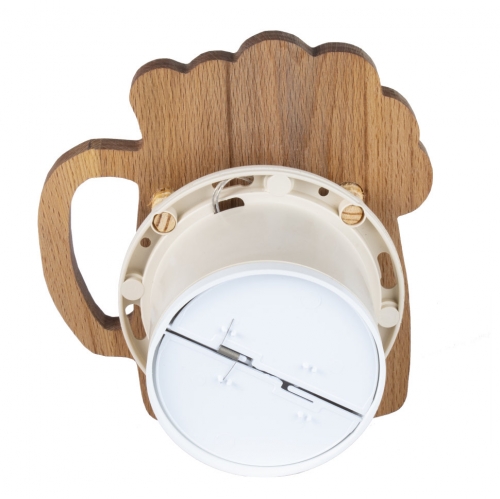 Высокотемпературный вентилятор Mmotors для бани и сауны мм-s 100 кружка (дерево) с обратным клапаном