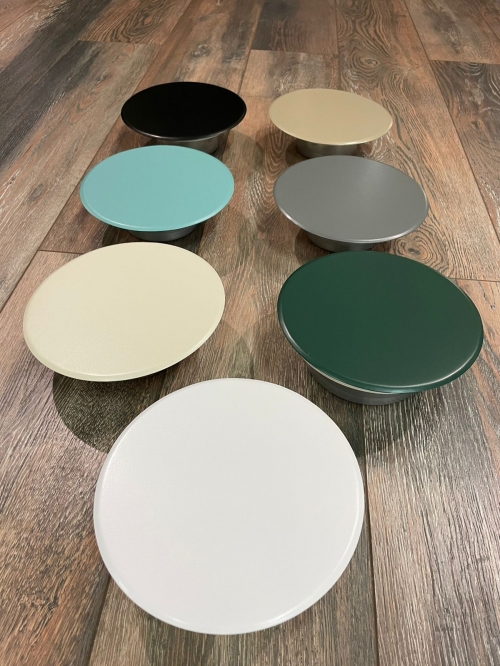 Диффузор стальной приточно-вытяжной FoZa PV-100 Зеленый матовый RAL6028