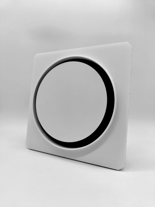 Теневой магнитный диффузор для потолков из гипсокартона 200 мм