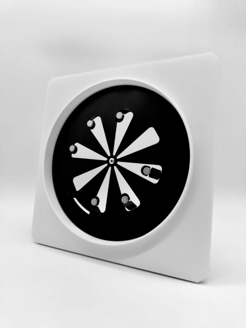 Теневой магнитный диффузор для потолков из гипсокартона 200 мм