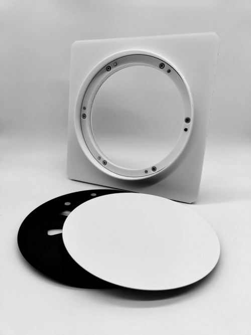 Теневой магнитный диффузор для потолков из гипсокартона 200 мм