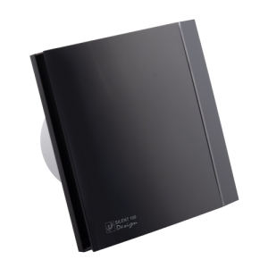 Вентилятор Soler & Palau Silent Design 100 CRZ Matt Black 4C (таймер)