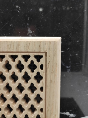 Решетка декоративная деревянная на магнитах Пересвет К-03 150х150мм