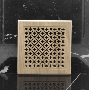 Решетка декоративная деревянная на магнитах Пересвет К-01 200х200мм