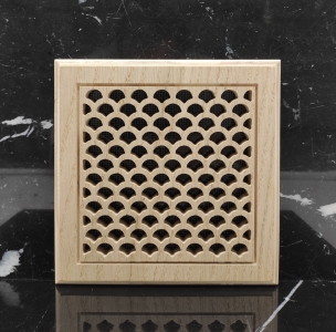 Решетка декоративная деревянная на магнитах Пересвет К-16 200х200мм