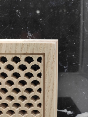 Решетка декоративная деревянная на магнитах Пересвет К-16 200х200мм