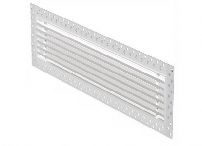 Дизайнерская съемная решетка для скрытого монтажа Brofer FUTURE-10 300x100 белая