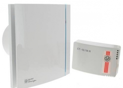 Вентилятор Soler & Palau Silent Design 100 CZ 12V + CT 12/14 (с понижающим трансформатором)