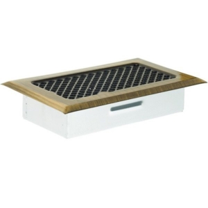 Вентиляционная решётка стальная 11 дл (анодированная)