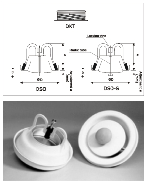 Металлический диффузор DEC DSO