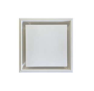 Диффузор под покраску скрытого монтажа SECRET FRAME 100/90 с приточно-вытяжным вентилятором